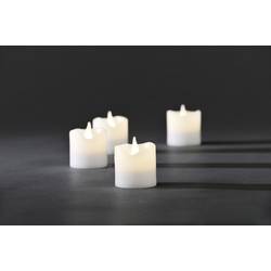 Svítící LED svíčky Konstsmide, 4,2x 4,5 cm, sada 4 ks