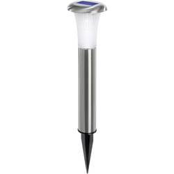 Solárne tyčové svietidlo LED Esotec Vezuv, 1x 1.2 V, IP44, nerez