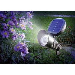 Esotec solární zahradní lampa Spotlight 102138 LED studená bílá černá