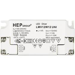 Ovládač LED osvetlenia 12 W, 12 V, LMV12W12 UNI