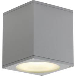 Venkovní stropní osvětlení halogenová žárovka, LED GU10 75 W SLV Big Theo 229554 stříbrnošedá