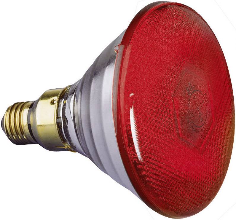 Eurolite Par-38 FL rot halogenové efektová žárovka 230 V E27 80 W červená stmívatelná