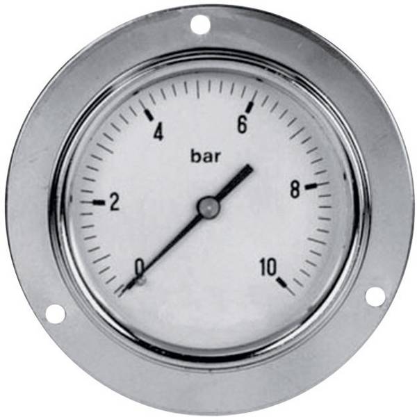 ICH manometr 304.63.10  Připojení (manometr): zadní strana 0 do 10 bar Vnější závit 1/4" 1 ks