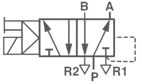 IMI NORGREN elektromagnetický ventil V50A513A-A213A  24 V/DC Materiál pouzdra hliník Těsnicí materiál NBR 1 ks