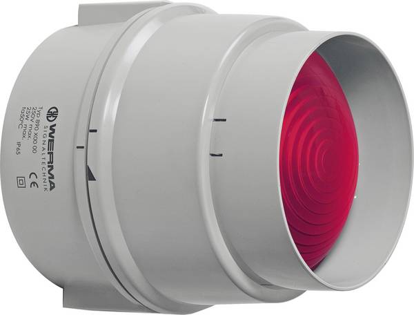 Werma Signaltechnik signální osvětlení  890.100.00 890.100.00  červená trvalé světlo 12 V/AC, 12 V/DC, 24 V/AC, 24 V/DC, 48 V/AC, 48 V/DC, 110 V/AC, 230 V/AC