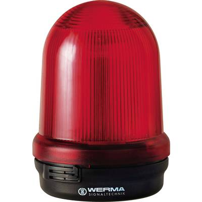 Werma Signaltechnik signální osvětlení 826.100.00 826.100.00 červená trvalé světlo 12 V/AC, 12 V/DC, 24 V/AC, 24 V/DC, 4-0