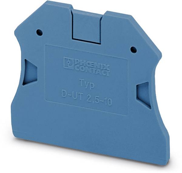 End cover D-UT 2,5/10 BU D-UT 2,5/10 BU Phoenix Contact Množství: 50 ks ...