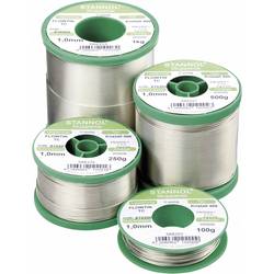 Cínová spájka PBF, Sn99Cu1, Ø 1 mm, 1000 g, Stannol FlowtinTC