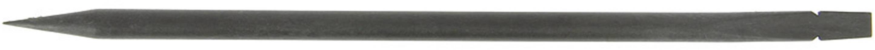 Špičatá, dlouhá tyč z kovu nebo plastu se dvěma zašpičatělými konci.