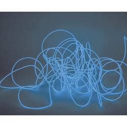 Elektroluminiscenčný kábel, Ø 2 mm, 2 m, modrý