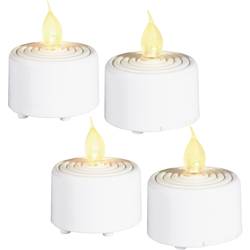 LED čajová svíčka Grundig 06178, sada 4 ks, bílá