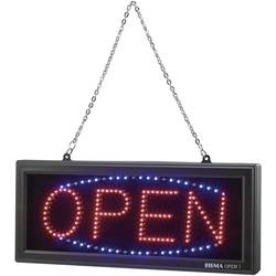 Informačný LED panel Mc Crypt Open OPEN-1, červená, modrá