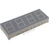 7segmentový displej LUMEX, červená, 7 mm, 2 V, počet číslic: 4