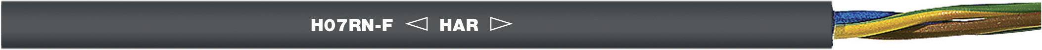 LAPP 1600187/1 kabel s gumovou izolací H07RN-F 2 x 2.5 mm² černá metrové zboží