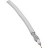 Koaxiálny kábel BKL Electronic 0806001/10, 75 Ohm, 10 m, biela