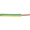 Spojovací drôt XBK Kabel 20410G H07V-U, 1 x 2.50 mm², vonkajší Ø 4.10 mm, metrový tovar, zelenožltá