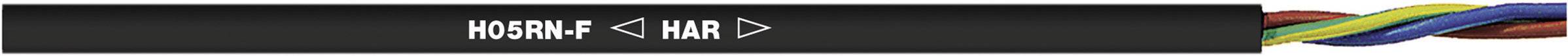 LAPP 1600253/100 připojovací kabel H05RN-F 3 x 1 mm² černá 100 m