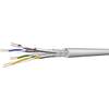 Sieťový kábel ethernetový DRAKA Li-02YSCH, S/FTP, 4 x 2 x 0.13 mm², žltá, metrový tovar