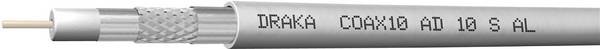 DRAKA 1019225-00200 koaxiální kabel, vnější Ø: 6.80 mm, 75 Ω, 100 dB, bílá, metrové zboží