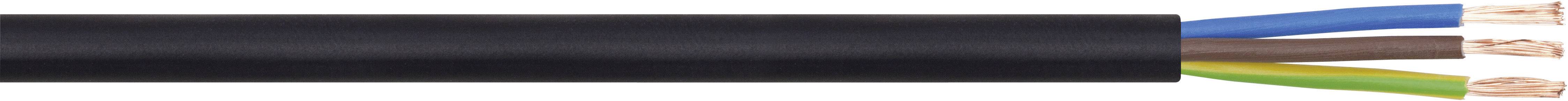 LAPP 49900075 jednožilový kabel - lanko H05VV-F 3 x 1 mm² černá metrové zboží