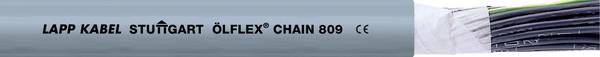 LAPP 1026728/1 kabel pro energetické řetězy ÖLFLEX® CHAIN 809 7 G 1.5 mm² šedá metrové zboží
