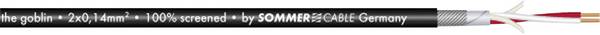 Sommer Cable 200-0351 mikrofonový kabel  2 x 0.14 mm² černá metrové zboží