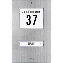 Tlačidlá zvončeka m-e modern-electronics KT 1-EG, nerezová oceľ