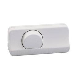 Kabelový otočný stmívač Ehmann, 2060C0000, 230 V/AC, 40 - 200 W, bílá
