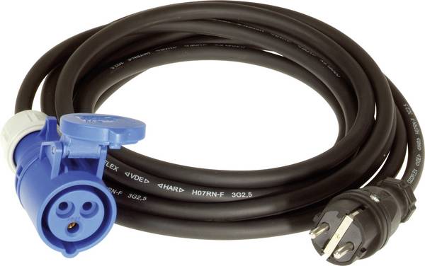 SIROX  351.201-5-CO CEE-CARA adaptér, 16 A, 3pólový, 230 V, 1 ks