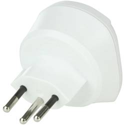 Cestovní adaptér Skross, 1.500205, Švýcarsko, bílá