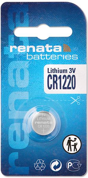 Renata knoflíkový článek CR 1220 3 V 1 ks 35 mAh lithiová CR1220 MFR-3