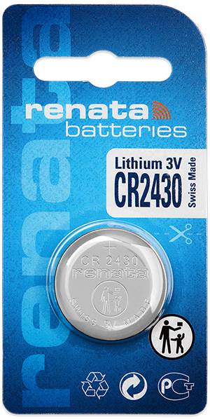 Renata knoflíkový článek CR 2430 3 V 1 ks 285 mAh lithiová-0