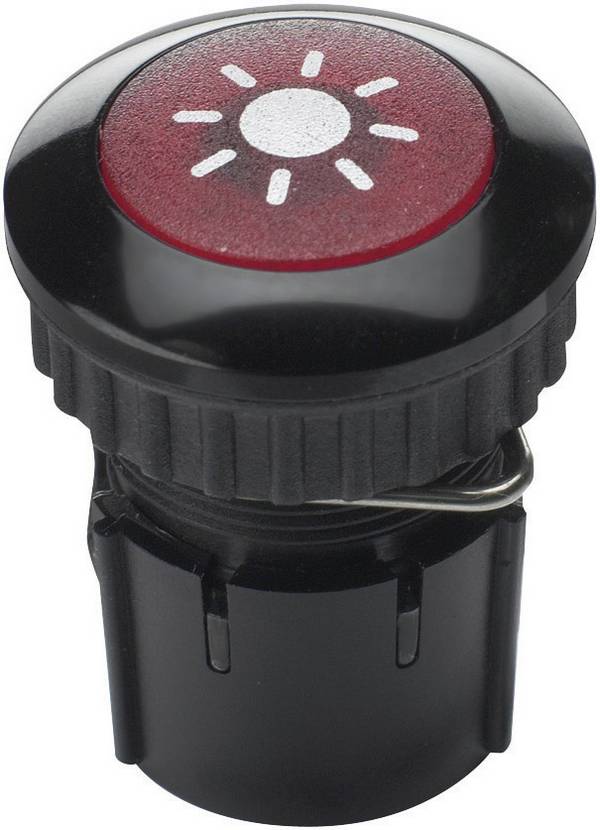 Grothe 63032 tlačítka zvonku  1násobné černá 12 V/1,5 A