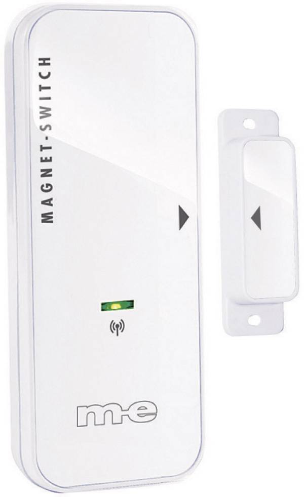 m-e modern-electronics 41131 bezdrátový zvonek dveřní / okenní kontakt