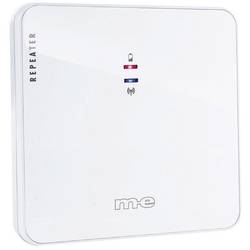 Repeater pro bezdrátové zvonky m-e modern-electronics Bell 214 RT, Max. dosah 100 m, bílá