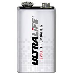 Lithiová baterie Ultralife High Energy 9V, 1200 mAh