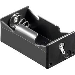 Batériový držák na 1x mono (Typ D) Goobay 12457, (d x š x v) 69 x 35 x 27.5 mm