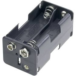 Batériový držák na 4x mignon (AA) Goobay 12466, (d x š x v) 61.5 x 30 x 31.5 mm