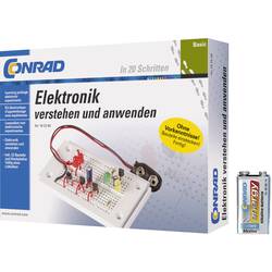 Výuková sada Conrad Components elektronika pro začátečníky + 9V baterie 616720 od 14 let