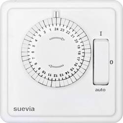Spínací hodiny pod omítku Suevia, 248.024.9.084, 2200 W, IP20, analogová, denní