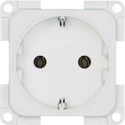 Zásuvka s ochranným kontaktem inprojal elektrosysteme 102556, vestavný, bílá