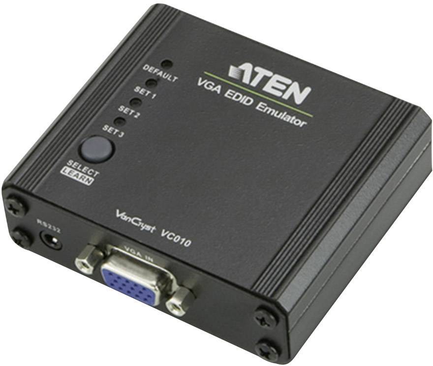 ATEN VC010-AT VGA EDID emulátor [1x VGA zásuvka - 1x VGA zásuvka] černá