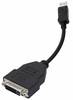 club3D CAC-1000 DisplayPort / DVI adaptér [1x zástrčka DisplayPort - 1x DVI zásuvka 24+1pólová] černá 0.11 m