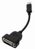 club3D CAC-1052 DisplayPort / DVI adaptér [1x zástrčka DisplayPort - 1x DVI zásuvka 24+1pólová] černá 20.00 cm
