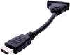club3D CAC-HMD>DFD HDMI / DVI adaptér [1x HDMI zástrčka - 1x DVI zásuvka 24+5pólová] černá 12.00 cm