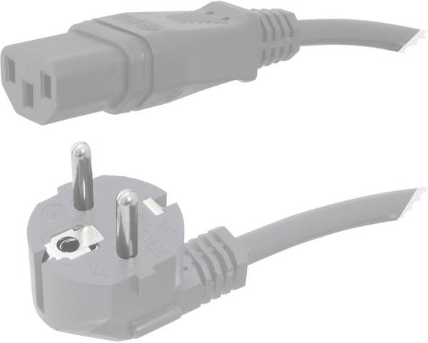 HAWA 1008233 IEC kabel  šedá 2.50 m