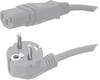 HAWA 1008231 IEC kabel šedá 2.00 m