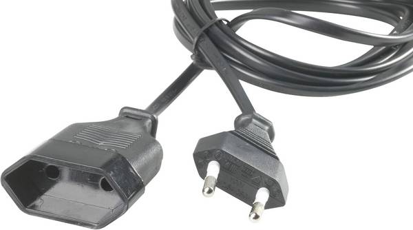 Kopp 1456.0509.2 napájecí prodlužovací kabel, černá, 5.00 m