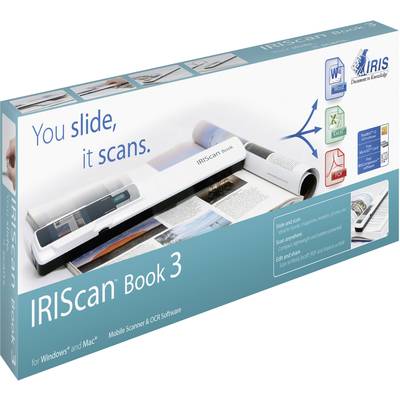 IRIS by Canon IRIScan™ Book 3 skener dokumentů  A4 300 x 900 dpi  USB, microSD, microSDHC