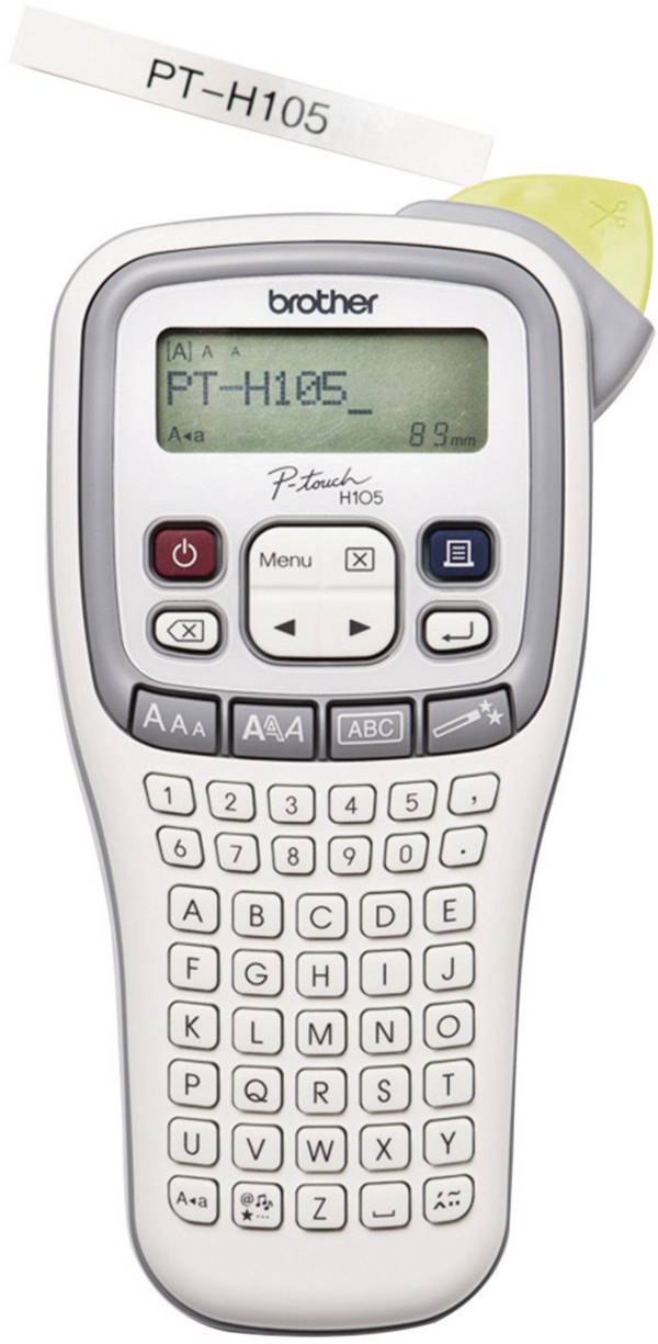 Brother P-Touch H 105 štítkovač vhodné pro pásky: TZ 3.5 mm, 6 mm, 9 mm, 12 mm